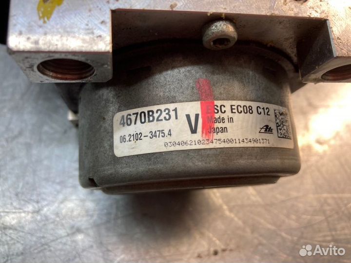 Блок abs Mitsubishi Outlander 3 GF 4B11 2015-2028