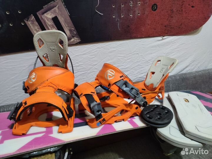 Крепления для сноуборда Flow fuse