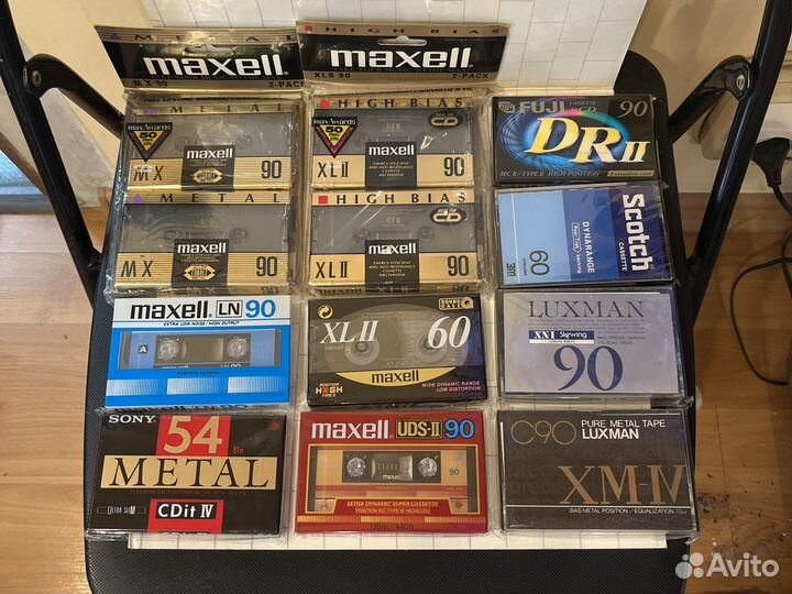 Аудиокассеты новые