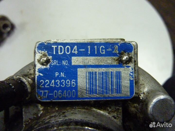 Турбина для BMW M51 TD04-11G-4, 2243396, 77-06400