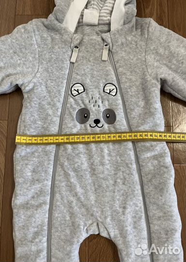 Комбинезон слип утепленный 80