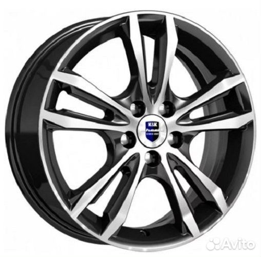 Диск K&K Samara-ориг Алмаз Черный 6*16/4*100 d60,1