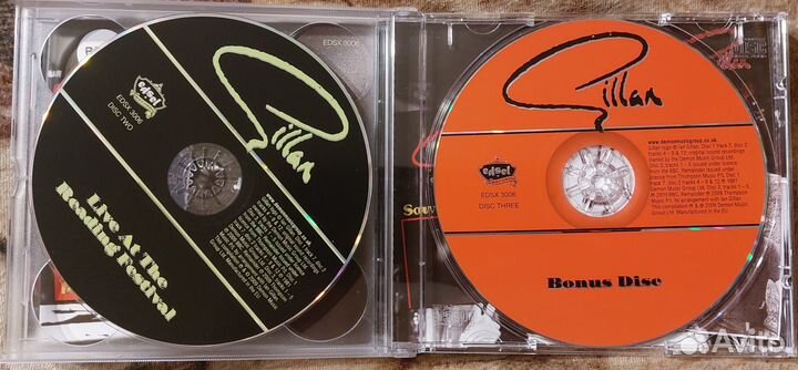 Gillan - live triple trouble (3 CD) (EU)