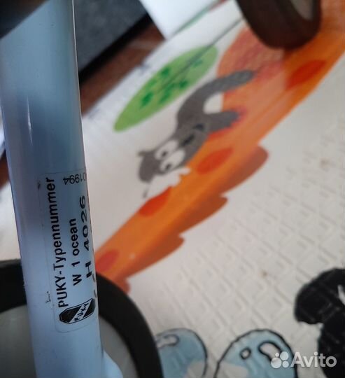 Беговел Puky Wutsch,четырёхколёсный