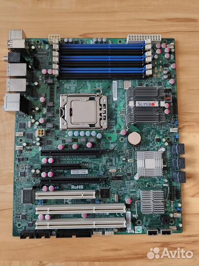 Supermicro X8SAX i7-960 Cooler Master Hyper N520