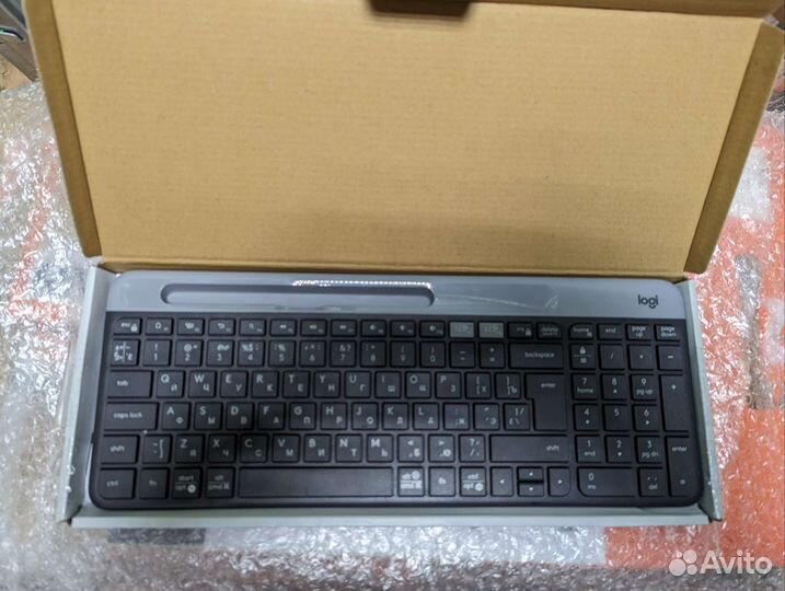 Bluetooth клавиатура Logitech K580 с держателем