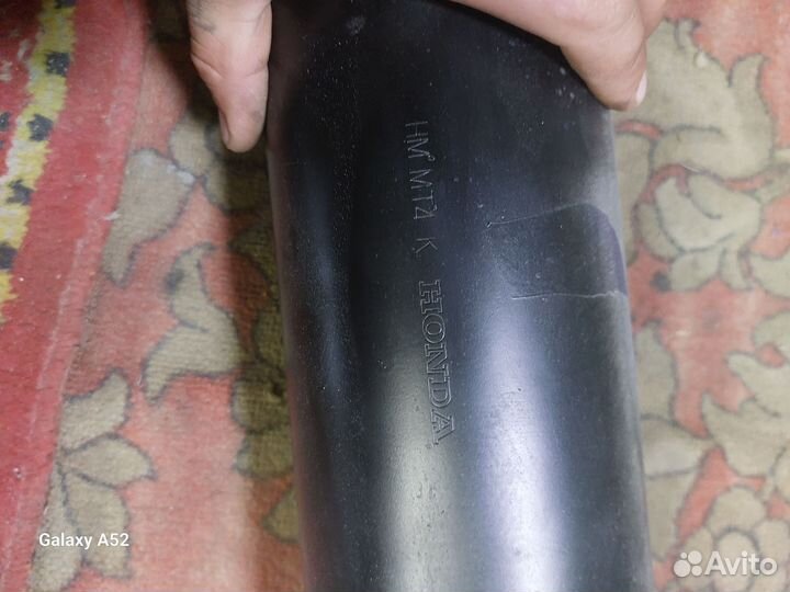 Банка выхлопа honda