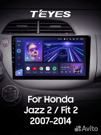 Магнитола на Honda Jazz / Fit 2007-2014