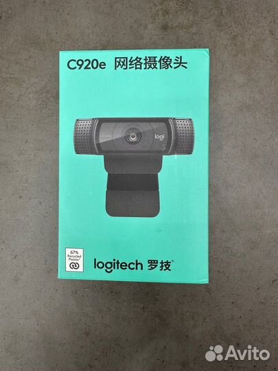 Web-камера Logitech C920E, черный
