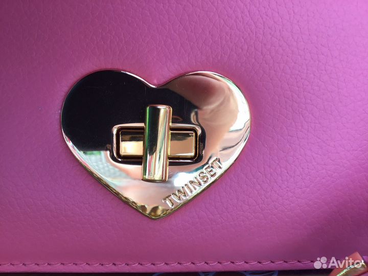 Клатч натуральная кожа новый” Twinset”