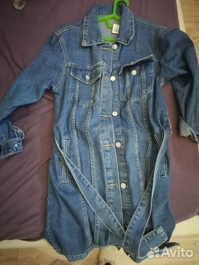 Платье джинс