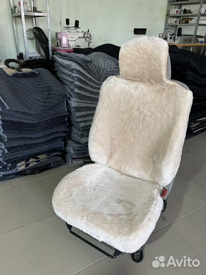Меховые накидки на сидения