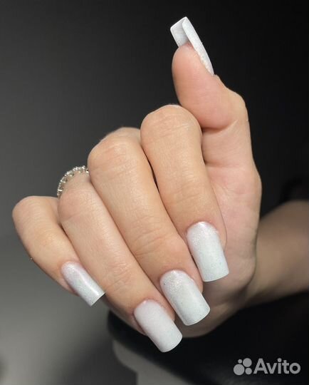 Маникюр наращивание