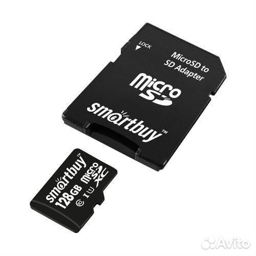 Карта памяти Smart Buy Micro sdhc 128Gb 10 class