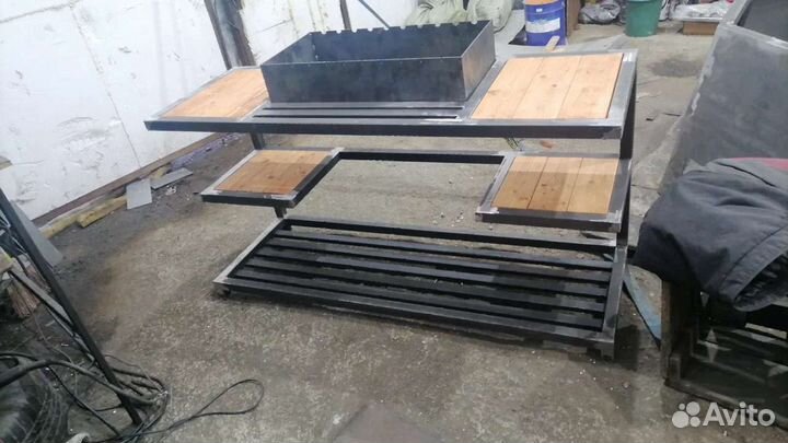 Мебель лофт на заказ, перегородки