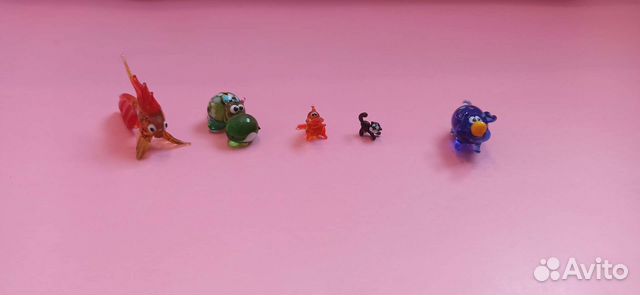 Стеклянные фигурки