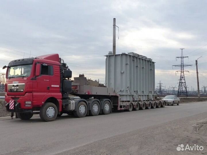 Грузоперевозки Аренда трала негабарит