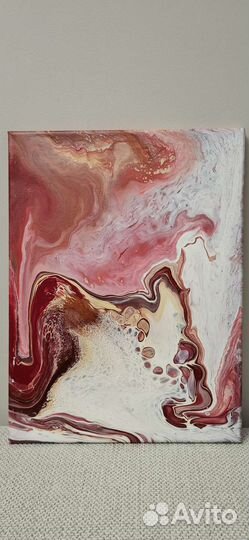 Картина fluid art жидкий акрил