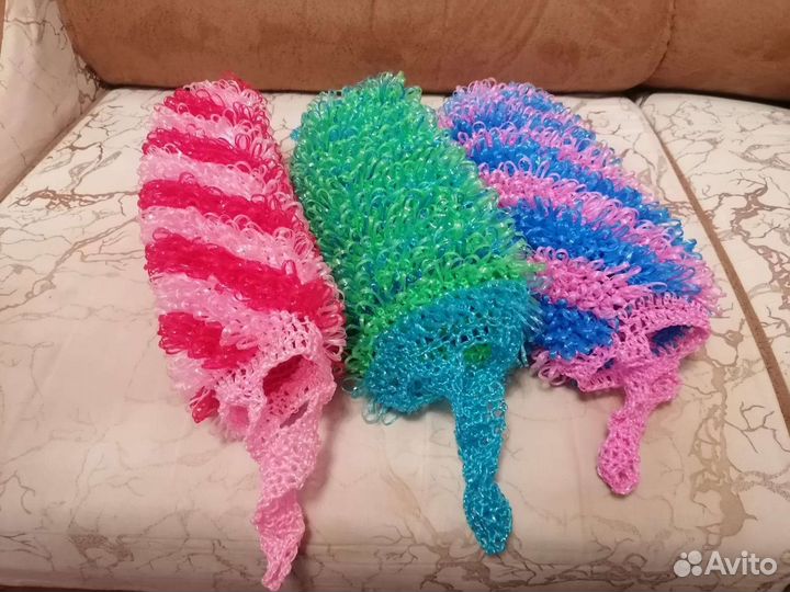 Мочалка ручной работы