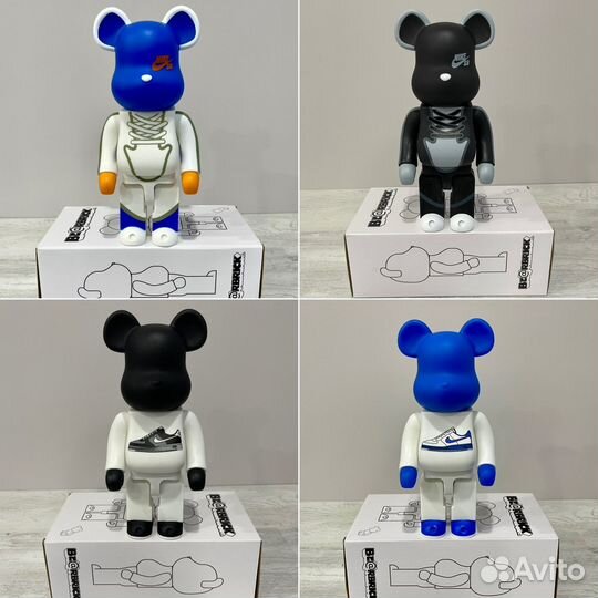 Мишки bearbrick nike