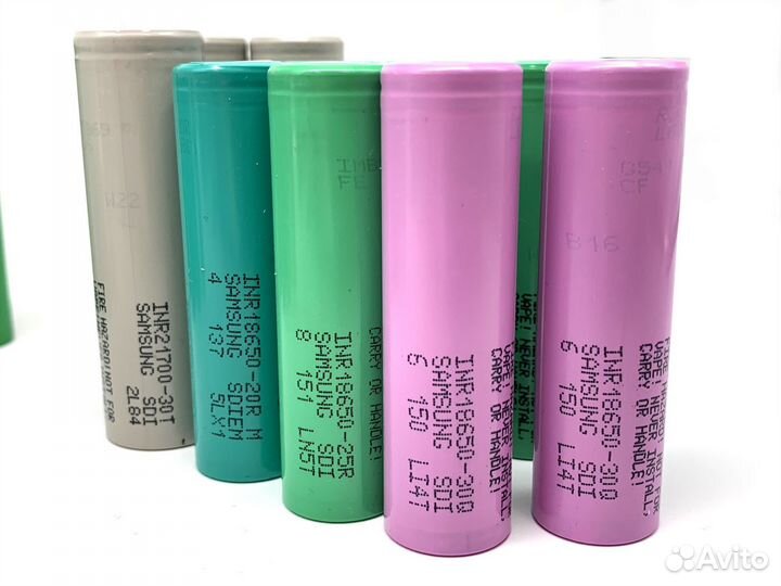 Аккумуляторы 18650/21700