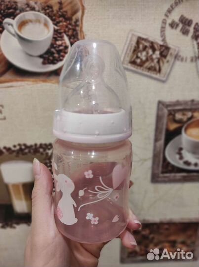 Накладки на грудь для кормления, бутылочка Nuk