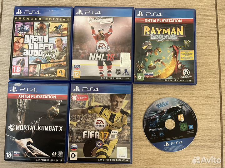 Игровая приставка ps4