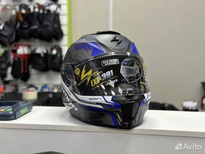 Мотошлем EXO-391 Haut