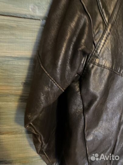 Кожаная куртка мужская