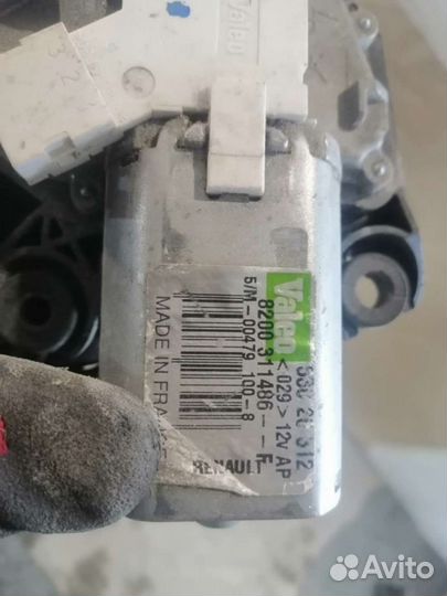 Моторчик стеклоочистителя задний рено клио 3
