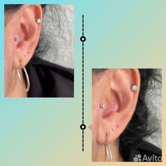 Ресницы/перманент/пирсинг