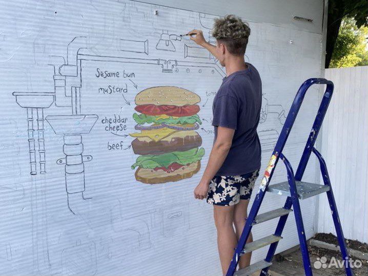 Художник. Роспись стен/ портреты по фото