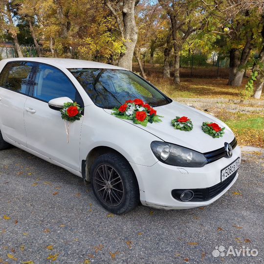 Прокат Свадебных украшений на автомобиль