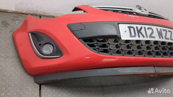 Бампер передний Opel Corsa D