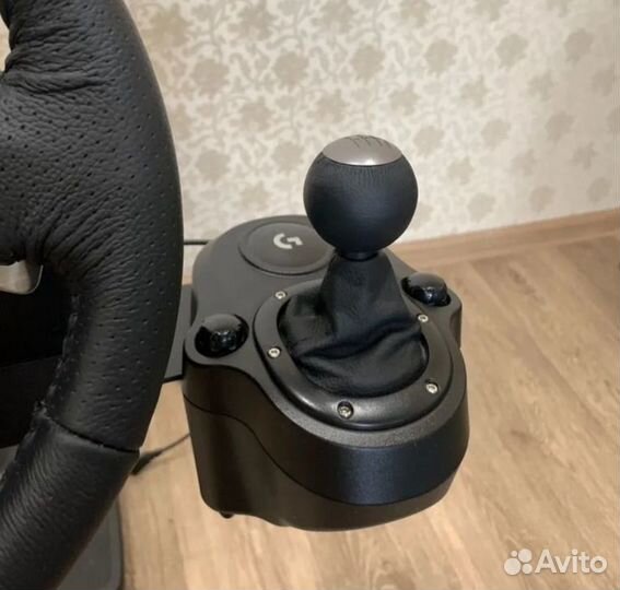 Игровой руль Logitech g29 с кпп (Shifter + стойка)