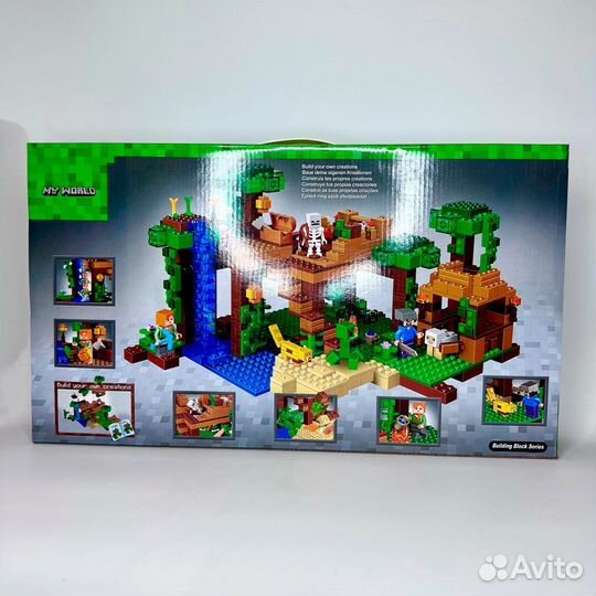 Конструктор My World Bela 10471«Домик на дереве»