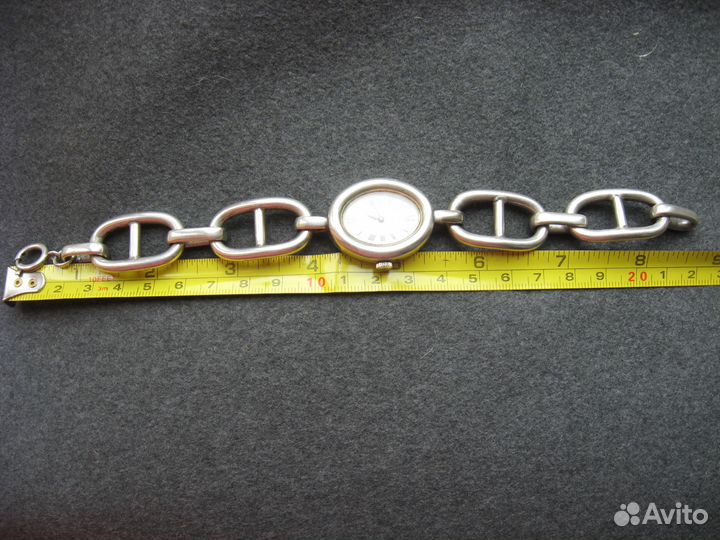 Часы серебро Швейцария на ходу