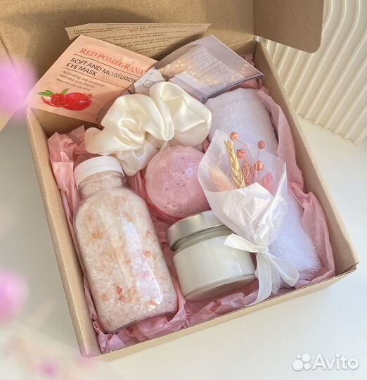 Подарочный набор для женщин, бьюти бокс, СПА набор