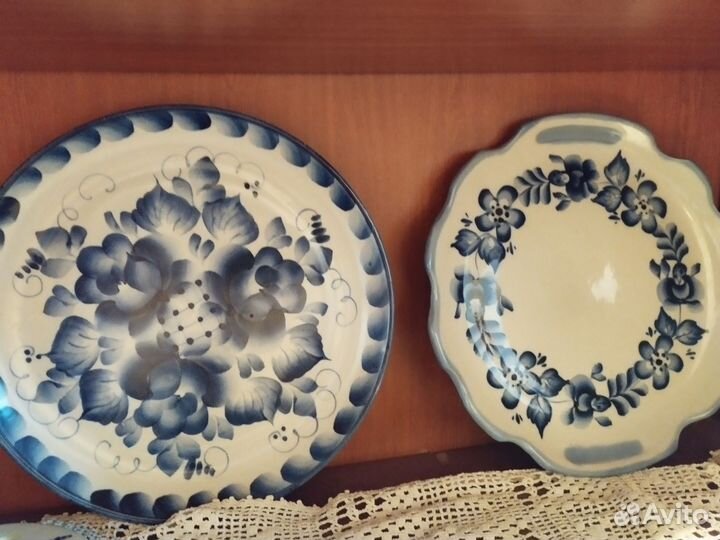 Фарфоровая посуда гжель