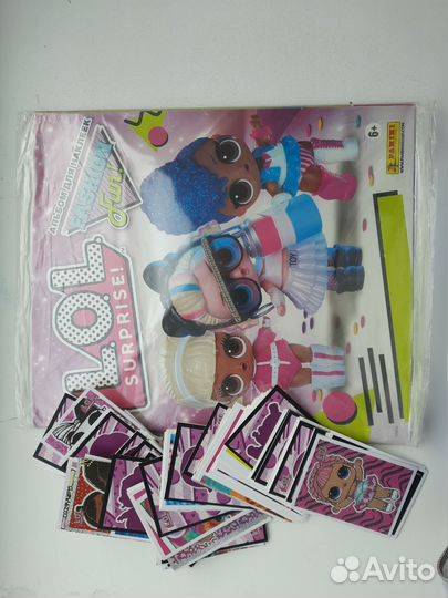 Журнал LOL Surprise 3 с наклейками panini