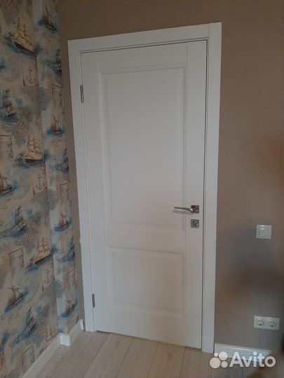 Дверь межкомнатная белая