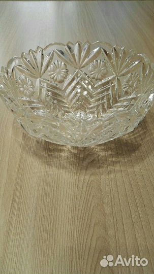 Хрустальная салатница
