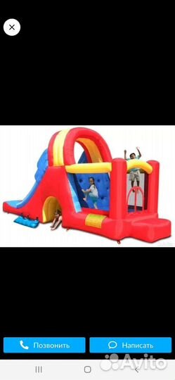 Надувной батут большой