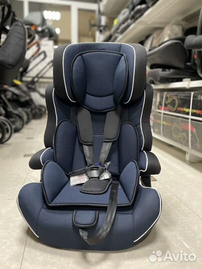 Автокресло 9-36кг с года до 12 лет новое