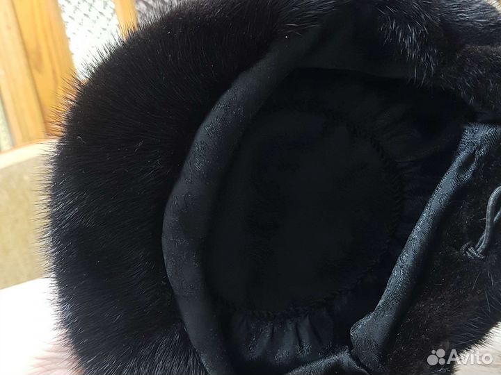 Кепка норковая женская