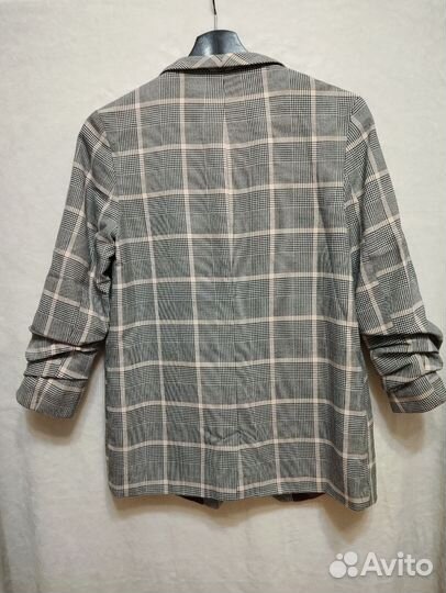 Пиджак женский 42 44 в клетку