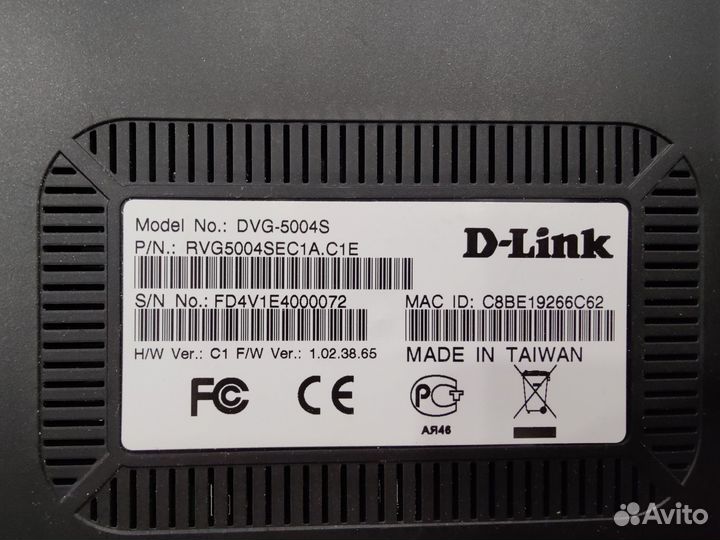 VoIP-шлюз D-link DVG-5004S