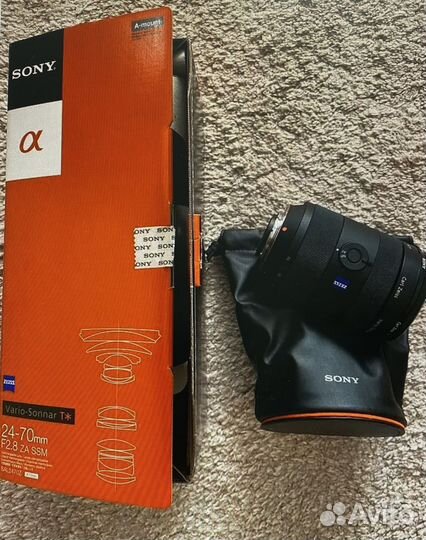 Объектив Sony Carl Zeiss Vario-Sonnar T*24-70mm