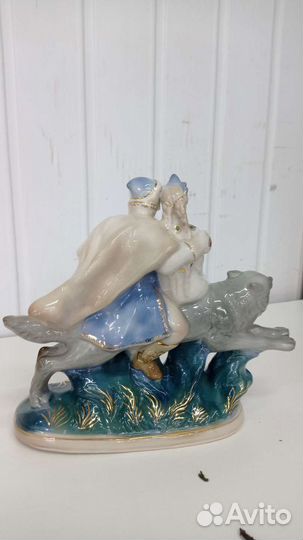Статуэтка Иван царевич на сером волке