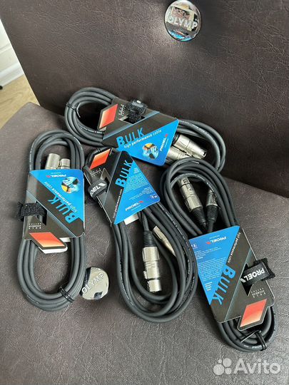Кабель proel балансный XLR/XLR